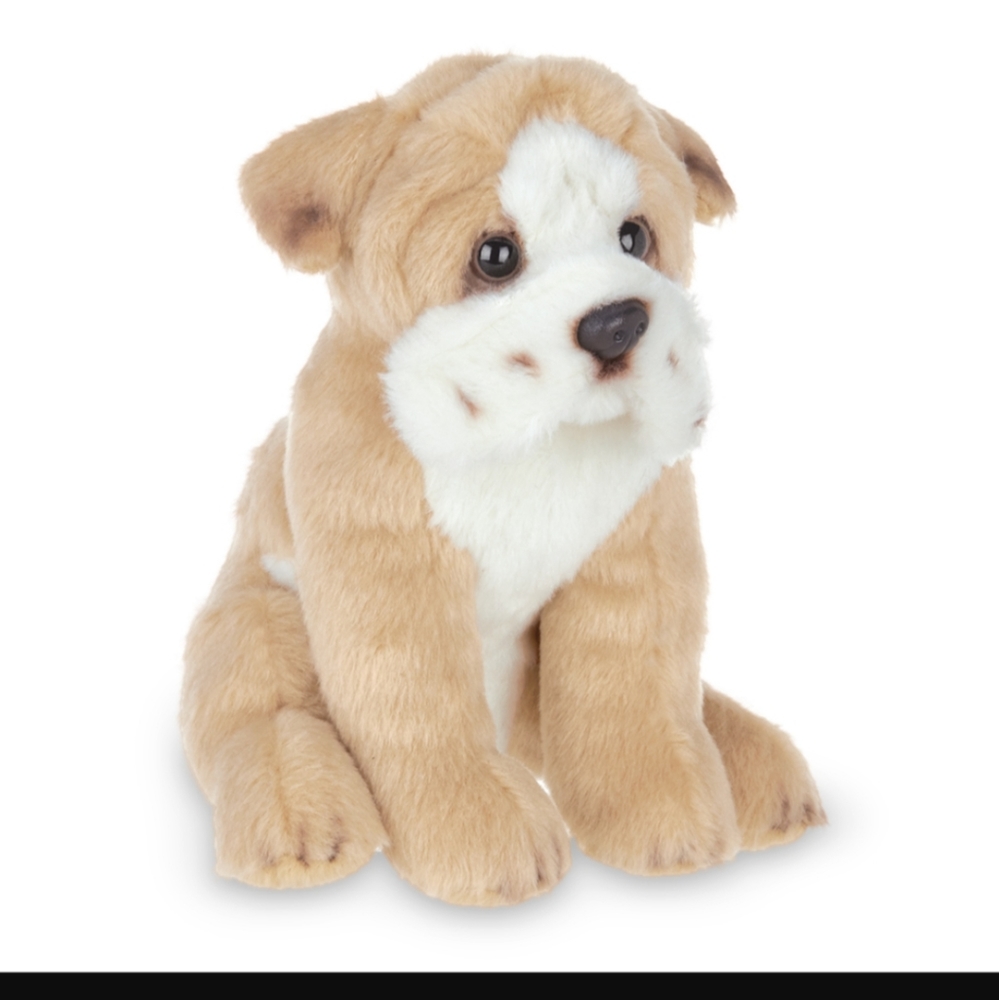 NWT Bearington Tug Bulldog Plush Stuffed Animal Puppy Dog, toy